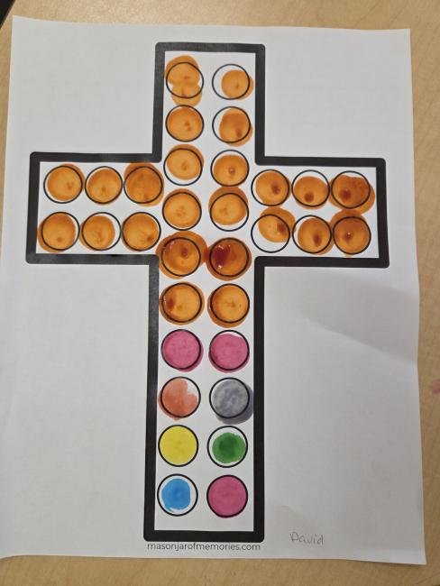3K dot cross