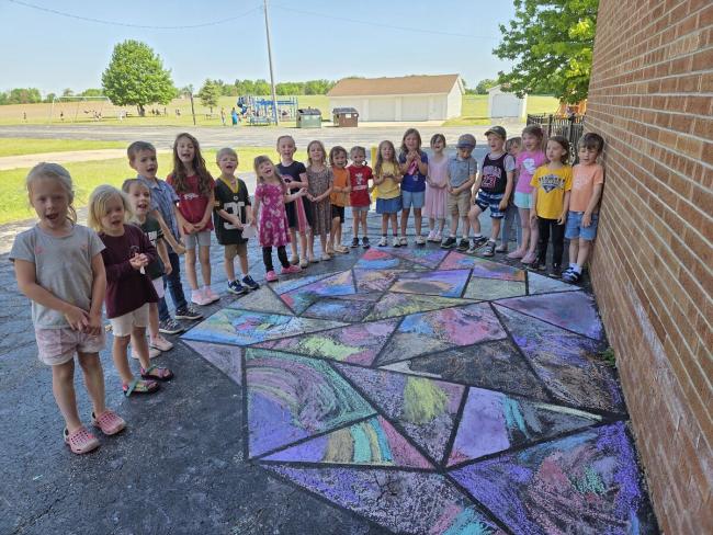 4K Chalk Art